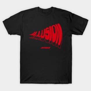 Kpop Ateez Illusion T-Shirt